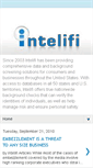 Mobile Screenshot of intelifinews.blogspot.com