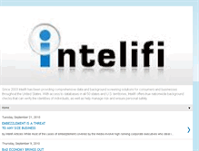 Tablet Screenshot of intelifinews.blogspot.com