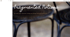 Desktop Screenshot of fragmentednotions.blogspot.com
