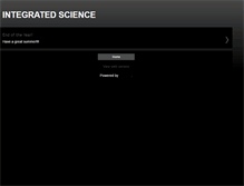 Tablet Screenshot of 8thintegratedscience.blogspot.com