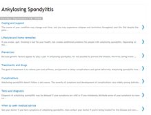 Tablet Screenshot of ankylosingspondylitisblog.blogspot.com