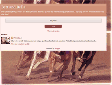 Tablet Screenshot of bertandbella.blogspot.com