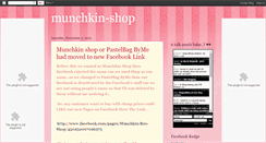 Desktop Screenshot of munchkin-shop.blogspot.com