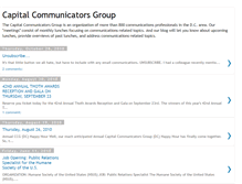 Tablet Screenshot of capitalcommunicatorsgroup.blogspot.com