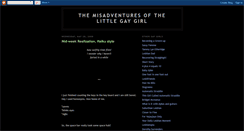 Desktop Screenshot of littlegaygirl.blogspot.com