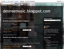 Tablet Screenshot of desireemusic.blogspot.com