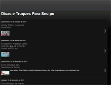 Tablet Screenshot of dicasetruquesparaseupc.blogspot.com