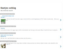 Tablet Screenshot of kootjesweblog.blogspot.com