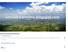 Tablet Screenshot of anakkaraonline.blogspot.com