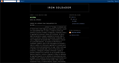 Desktop Screenshot of ironsoldador.blogspot.com