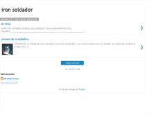 Tablet Screenshot of ironsoldador.blogspot.com