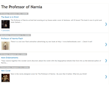 Tablet Screenshot of narniaprof.blogspot.com