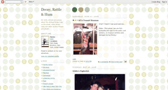 Desktop Screenshot of decayrattlehum.blogspot.com