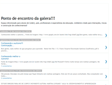 Tablet Screenshot of mariatereza-pontodeencontrodagalera.blogspot.com