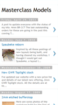 Mobile Screenshot of masterclass-models.blogspot.com