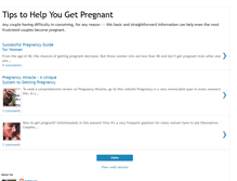 Tablet Screenshot of gettingpregnantinfo.blogspot.com