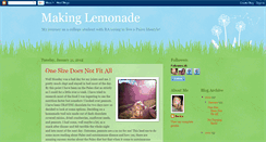 Desktop Screenshot of becka-makinglemonade.blogspot.com