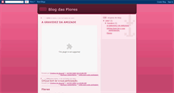Desktop Screenshot of blogdasflores.blogspot.com