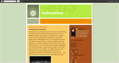 Desktop Screenshot of myfriendroze.blogspot.com