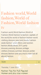 Mobile Screenshot of fashionworlda.blogspot.com