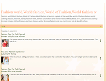 Tablet Screenshot of fashionworlda.blogspot.com
