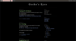 Desktop Screenshot of geckoseyes.blogspot.com