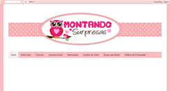 Desktop Screenshot of montandosurpresas.blogspot.com