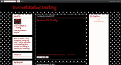 Desktop Screenshot of domestikateddarling.blogspot.com