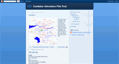Desktop Screenshot of castlebaradventurefilmfest.blogspot.com