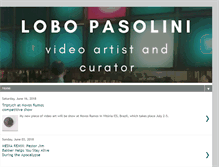 Tablet Screenshot of lobopasolinivideo.blogspot.com