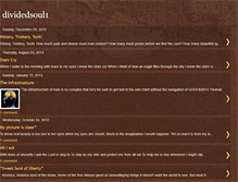 Tablet Screenshot of dividedsoul1.blogspot.com