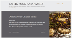 Desktop Screenshot of faithfoodfamily.blogspot.com