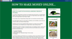 Desktop Screenshot of makemoneywithbabanature.blogspot.com