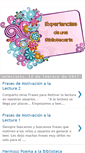 Mobile Screenshot of elybibliotecaria.blogspot.com