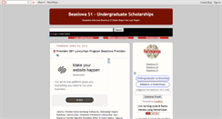 Desktop Screenshot of beasiswas1.blogspot.com