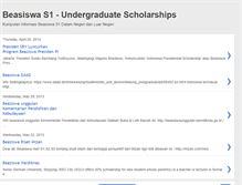 Tablet Screenshot of beasiswas1.blogspot.com