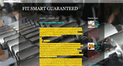 Desktop Screenshot of fitsmartguaranteed.blogspot.com