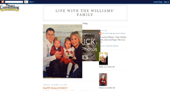 Desktop Screenshot of lifewiththewilliamsfamily.blogspot.com