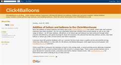 Desktop Screenshot of click4balloons.blogspot.com
