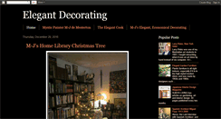 Desktop Screenshot of elegantdecorating.blogspot.com