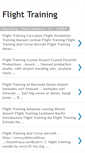 Mobile Screenshot of flighttraininginfo.blogspot.com