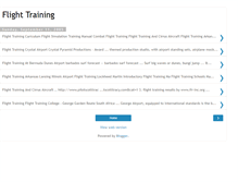 Tablet Screenshot of flighttraininginfo.blogspot.com