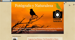 Desktop Screenshot of fotografoynaturaleza.blogspot.com