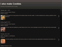 Tablet Screenshot of ialsomakecookies.blogspot.com