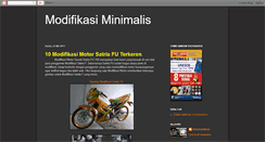 Desktop Screenshot of dimymodifikasi.blogspot.com