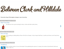 Tablet Screenshot of betweenclarkandhilldale.blogspot.com