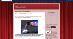 Desktop Screenshot of ideiadegenio.blogspot.com