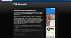 Desktop Screenshot of patrickrjones.blogspot.com