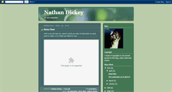 Desktop Screenshot of nathandickey.blogspot.com