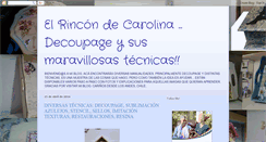 Desktop Screenshot of haciendocosaslindas.blogspot.com